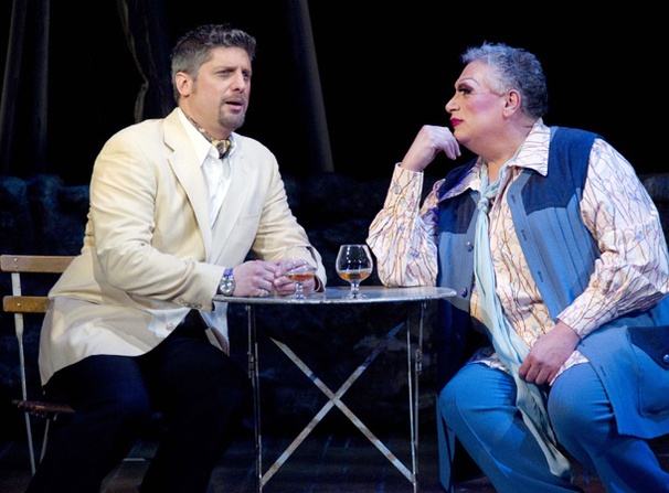 Show Photos - La Cage aux Folles - Christopher Sieber - Harvey Fierstein 