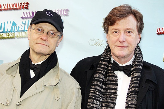 How to Succeed Opening Night – David Hyde Pierce – boyfriend Brian Hargrove