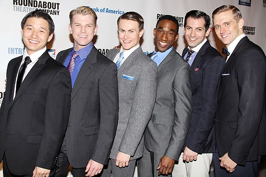 Anything Goes Opening Night – Daniel J. Edwards – Ward Billeisen – Kevin Munhall – Anthony Wayne –Josh Franklin – Adam Perry 
