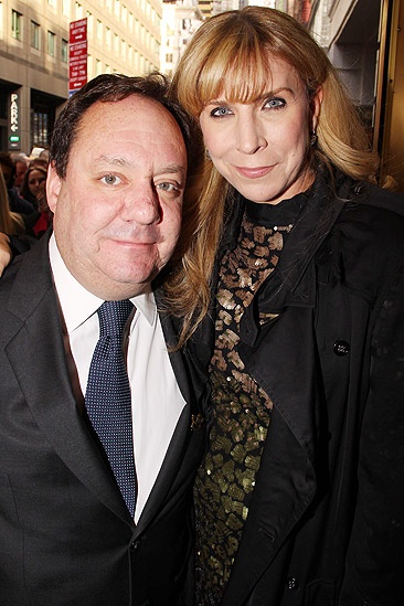 Catch Me If You Can Opening Night – James Nederlander – wife Margo McNabb