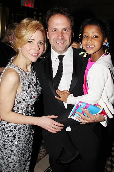 Catch Me If You Can Opening Night – Kerry Butler – husband Joey Mazzarino – daughter Segi