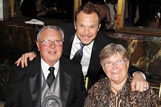Catch Me If You Can Opening Night – Norbert Leo Butz – parents