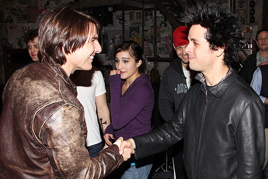 Tom Cruise at American Idiot – Tom Cruise – Billie Joe Armstrong