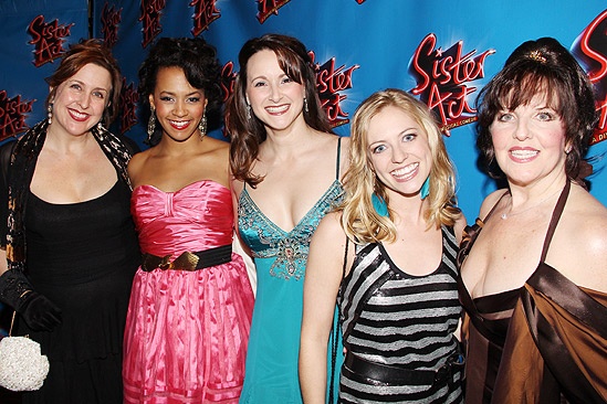 Sister Act Opening Night –  Wendy James – Corbin Reid – Carrie A. Johnson – Natalie Bradshaw – Madeline Doherty 