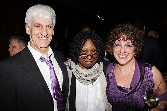 Sister Act Opening Night –  Bill Steinkellner – Whoopi Goldberg – Cheri Steinkellner 