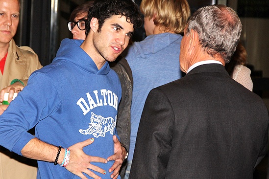 Glee NYC – Darren Criss – Mayor Bloomberg