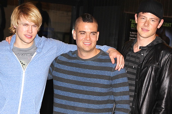 Glee NYC – Chord Overstreet – Mark Sailing – Cory Monteith
