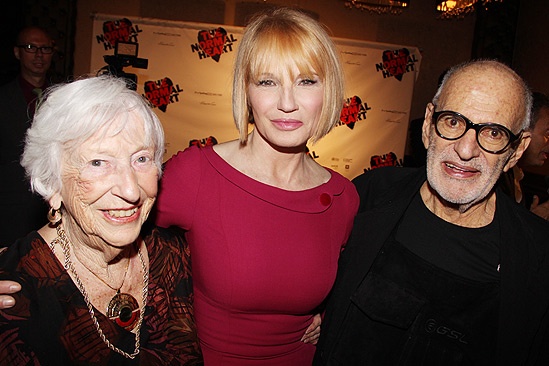 The Normal Heart Opening Night – Priscilla Laubenstein -  Ellen Barkin – Larry Kramer 