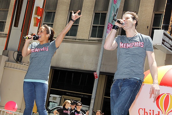 Memphis 2011 Barbecue – Ashley Blanchet – Bryan Fenkart (hands up)