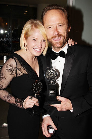 2011 Tony Awards Winners Circle – Ellen Barkin – John Benjamin Hickey