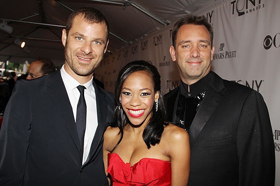 2011 Tony Awards Red Carpet – Matt Stone - Nikki M. James - Trey Parker