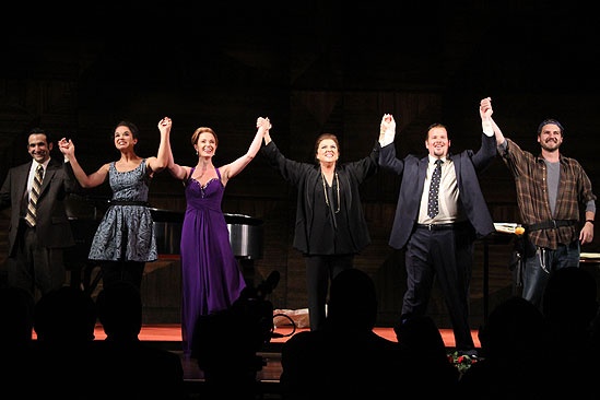 Master Class Opening Night – Cast of <i>Master Class</I>