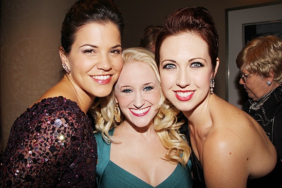 <i>Follies</i> opening night - Sara Edwards – Pamela Otterson – Kiira Schmidt 