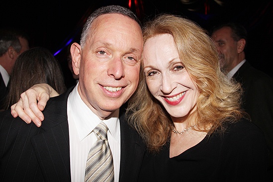 <i>Follies</i> opening night – Michael Kaiser – Jan Maxwell 