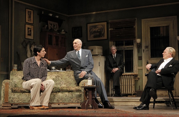 Show Photos - Man and Boy - Adam Driver - Frank Langella - Michael Siberry - Zach Grenier 