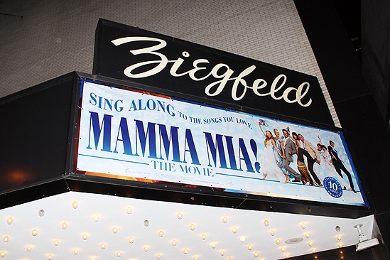 Mamma Mia Sing-Along Screening – marquee