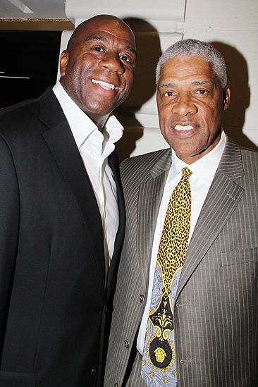 Mountaintop opens - Magic Johnson - Julius Erving 
