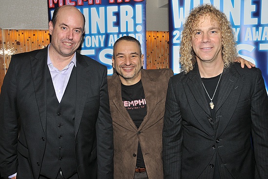 Memphis Second Broadway Anniversary – Christopher Ashley – Joe DiPietro – David Bryan