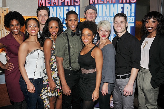 Memphis Second Broadway Anniversary – ensemble