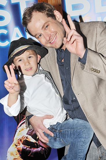 Memphis Second Broadway Anniversary – Chad Kimball – nephew William
