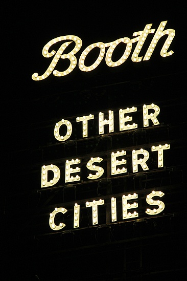 Other Desert Cities Broadway Opening Night – marquee