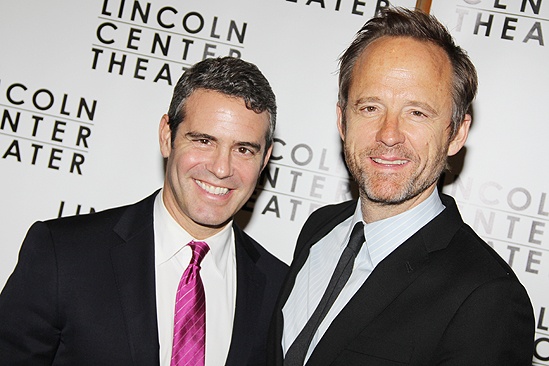 Other Desert Cities Broadway Opening Night – Andy Cohen – John Benjamin Hickey