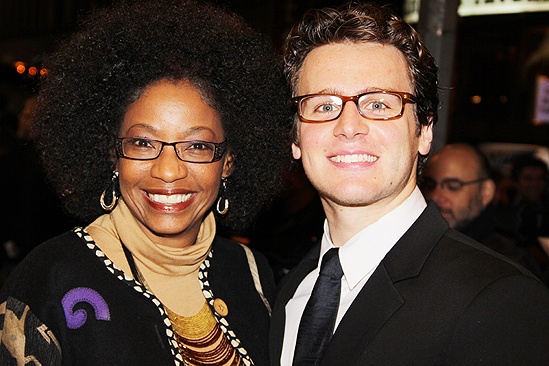 Venus in Fur Broadway Opening Night – Adriane Lenox – Jonathan Groff