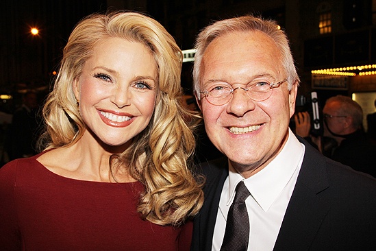 Venus in Fur Broadway Opening Night – Christie Brinkley – Walter Bobbie