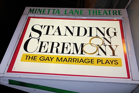 Standing opening – sign