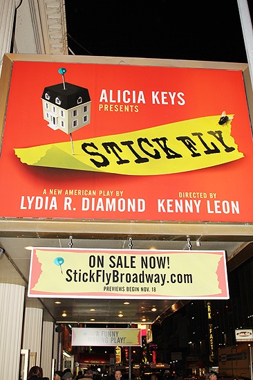 <i>Stick Fly</i> Opening Night – marquee