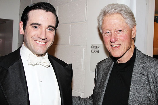 Anything Goes – Bill Clinton Visit – Colin Donnell – Bill Clinton