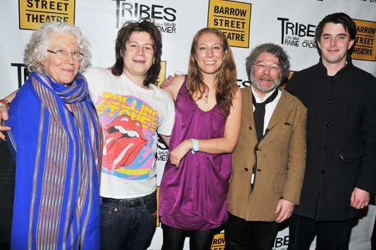 Tribes – Opening Night – Ann Pasternack Slater – Moses Raine – Nina Raine - Craig Raine – Ollie