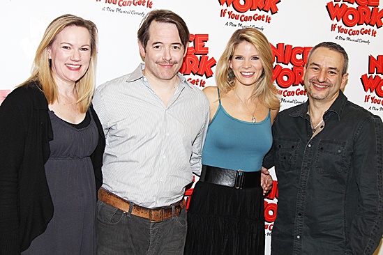 Nice Work If You Can Get It – Rehearsal – Kathleen Marshall – Matthew Broderick – Kelli O’Hara – Joe DiPietro