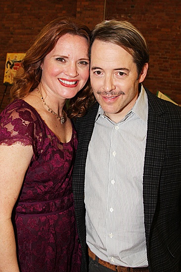 Nice Work If You Can Get It – Rehearsal – Jennifer Laura Thompson – Matthew Broderick