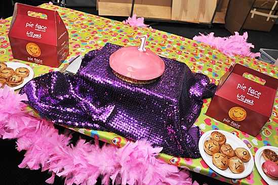 Priscilla First Anniversary – sweets table
