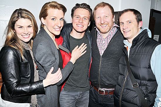 Jonathan Groff at Now. Here. This. – Jonathan Groff – Susan Blackwell – Jeff Bowen – Hunter Bell – Heidi Blickenstaff