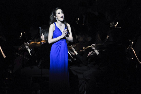 Sound of Music at Carnegie Hall – Laura Osnes (onstage)