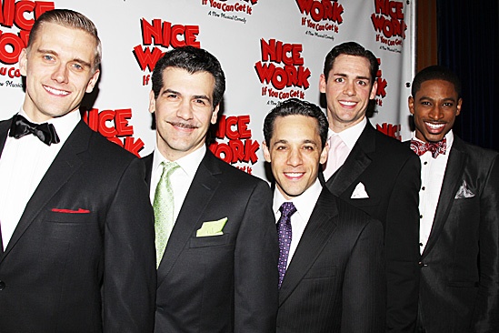 Nice Work If You Can Get It – Opening Night – Adam Perry – Joey Sorge – Jeffrey Schecter – Barrett Martin – Robert Hartwell