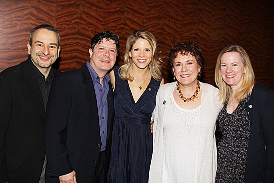 2012 Tony Brunch – Joe DiPietro – Michael McGrath – Kelli O’Hara – Judy Kaye – Kathleen Marshall