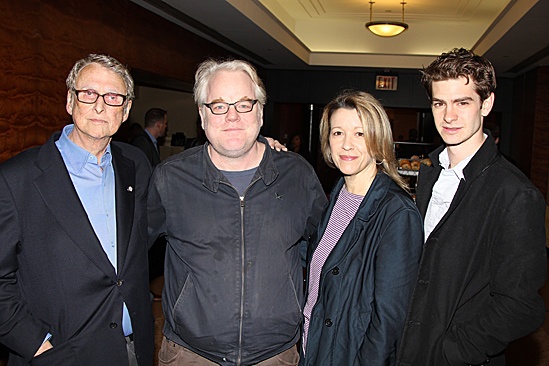 2012 Tony Brunch – Mike Nichols – Philip Seymour Hoffman – Linda Emond – Andrew Garfield