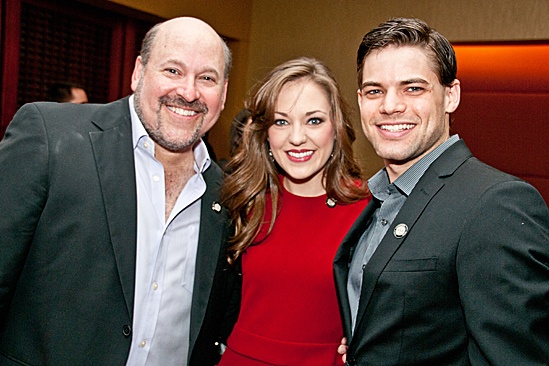 2012 Tony Brunch – Frank Wildhorn – Laura Osnes – Jeremy Jordan