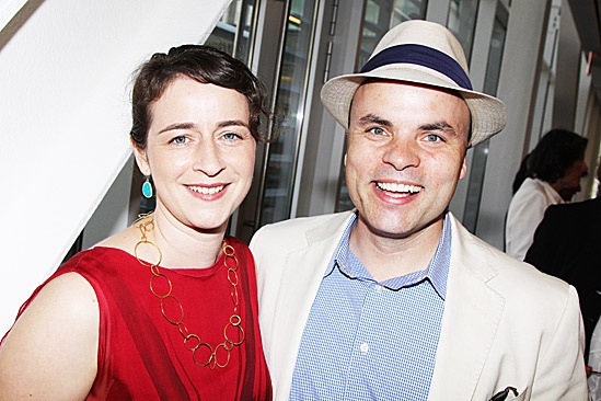 Claire Tow Theater Celebration- J.T. Rogers - wife