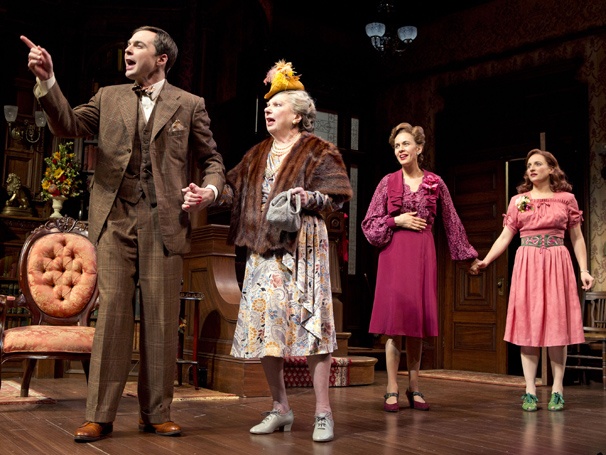 Show Photos - Harvey - Jim Parsons - Angela Paton - Jessica Hecht - Tracee Chimo