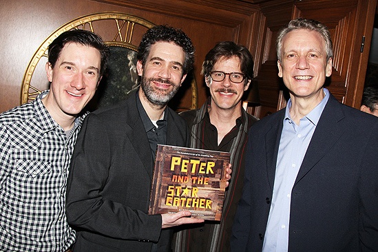 Peter and the Starcatcher Book Party – Carson Elrod – Kevin Del Aguila – Rick Holmes – Rick Elice