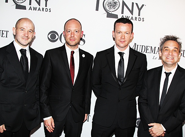 2012 Tony Awards – Extras – Steven Hoggett – John Tiffany – Enda Walsh – Martin Lowe