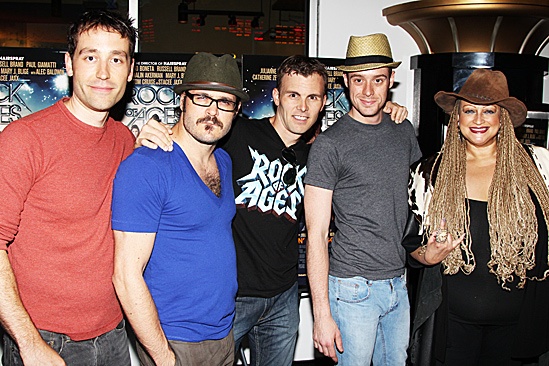 Rock of Ages – Movie Screening – Michael Minarik – Mitchell Jarvis - Tony LePage – Cody Scott Lancaster - Michele Mais