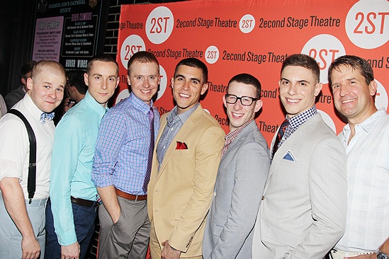 Dogfight Opening Night – F. Michael Haynie – Adam Halpin – Steven Booth – Josh Segarra – Nick Blaemire – Derek Klena – James Moye 