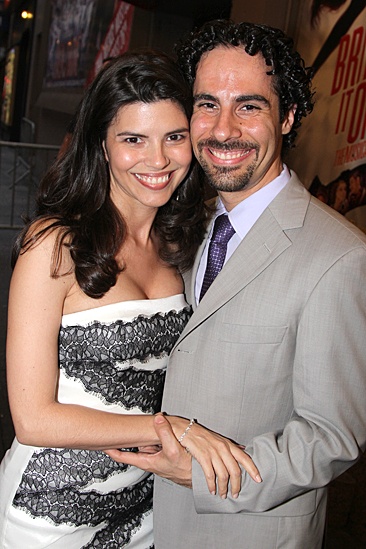 Bring It On Opening Night – Alex Lacamoire – wife