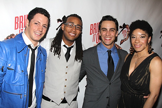 Bring It On Opening Night – Sheldon Tucker - Antwan Bethca - Michael Mindlin - Adrianna Parson