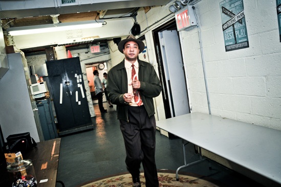 Backstage at Clybourne Park – Damon Gupton 